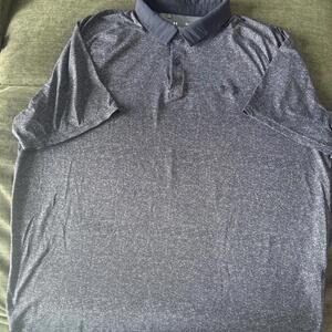 Under Armour Men's Navy‎ and Blue Polo-shirt